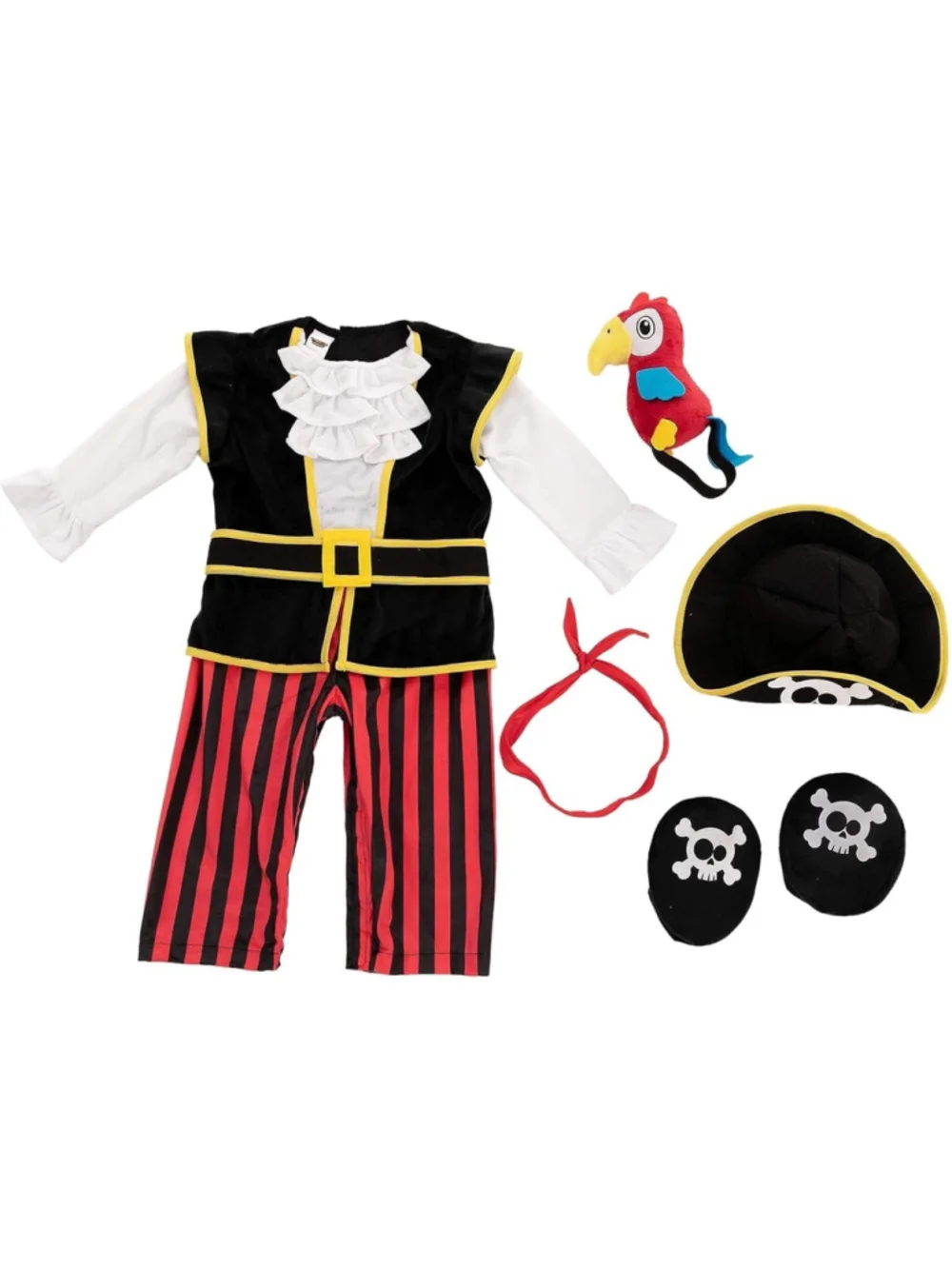 Spooktacular Creations Pirate Costume for Kids Halloween 3T NEW